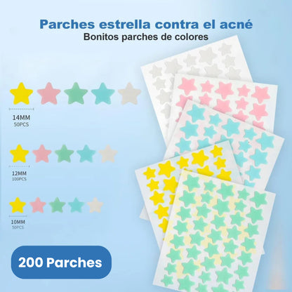 Parche Estrella Antiacné (200 parches)