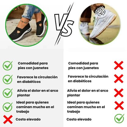 OrtoPaso - Tenis ortopédicos con soporte cómodo