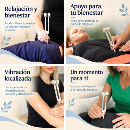 Diapasón 128 Hz de Sonoterapia