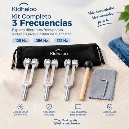 Diapasón 128 Hz de Sonoterapia